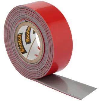 Banda dublu adeziva montare exterior, 19mmx1.5m, Scotch-Fix™ Extreme 3M