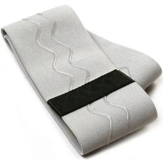 Banda elastica fitness Trendy Hip Loop, 60x8 cm, negru/gri