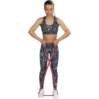 Banda elastica Trendy, Cauciuc, Rezistenta 18-32 kg, Rosu