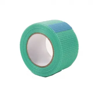 Banda fibra de sticla autoadeziva pentru gips-carton Fiba Mold-X, 48mmx90m, antimucegai