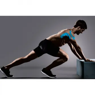 Banda Kinesiologica, albastra, DERMAPLAST Active Kinesiology, Hartmann