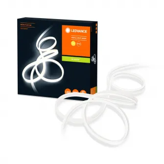 Banda LED de exterior Ledvance Neon Flex, 29W, 1700 lm, IP44, lumina calda (3000K), silicon, 5 m