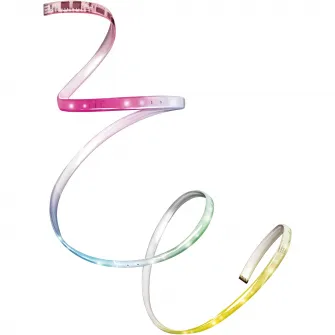 Banda LED Ledvance, cu telecomanda, dimabila, 10W, 780 lm, lumina alba si colorata (3000K), IP20, 3m, clasa energetica F