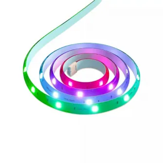 Banda LED RGB inteligenta Yeelight Lightstrip Pro YLDD005, Wi-Fi, sicronizare jocuri PC si muzica, compatibil Razer Chroma™, control vocal, 5.1W, 2m