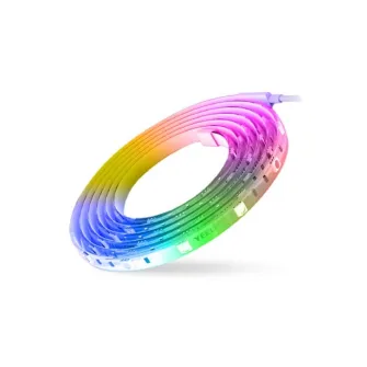 Banda LED RGB inteligenta Yeelight Lightstrip Pro YLDD005, Wi-Fi, sicronizare jocuri PC si muzica, compatibil Razer Chroma™, control vocal, 5.1W, 2m