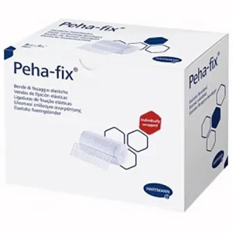 Bandaj elastic de fixare Hartmann PEHA-FIX 12 cm x 4 m, 20 buc
