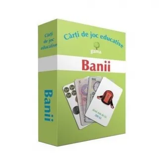 Banii - carti de joc educative