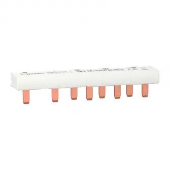 Bara busbar tip pieptene Schneider Electric Resi9 R9PXH205, 1P+N 63A 5x, pentru tablouri electrice