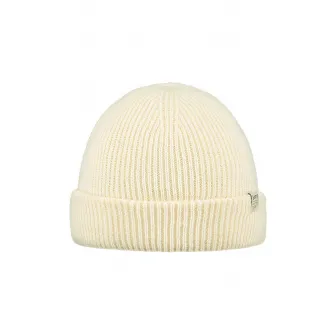 Barts, Caciula unisex cu aspect striat Kinyeti, Alb prafuit