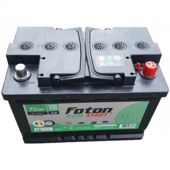 Baterie auto Foton Start AGM 70Ah 760A StartStop