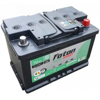 Baterie auto Foton Start AGM 70Ah 760A StartStop