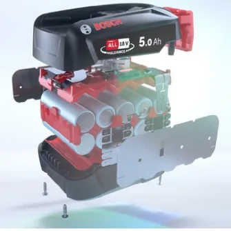 Baterie Bosch 5,0 Ah, 18V reincarcabila compatibila cu gama de aspiratoare Unlimited 8