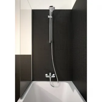 Baterie cada Hansgrohe Logis, monocomanda, fara furtun si para de dus, crom