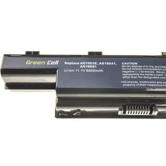 Baterie laptop AC07 Pentru Acer 10.8 V, Negru