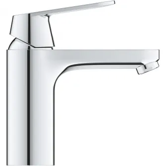 Baterie lavoar Grohe Eurosmart Cosmopolitan 23926000, 3/8'', marimea M, monocomanda, cartus ceramic, set evacuare cu push-open, Crom