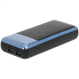 Baterie portabila pentru laptop Rivacase VA1075 (20000 mAh), QC/PD 45W, LCD, Negru