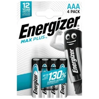 Baterii Energizer Max Plus AAA, 4 buc