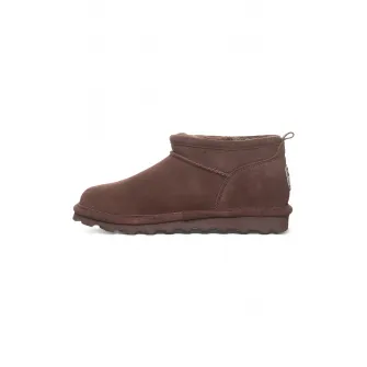 BEARPAW, Ghete de piele intoarsa, fara inchidere, Maro inchis, 36