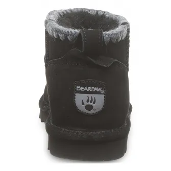 BEARPAW, Ghete din piele intoarsa, Negru, 36