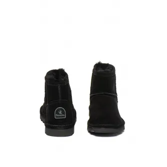 BEARPAW, Ghete impermeabile din piele intoarsa Alyssa, Negru, 36