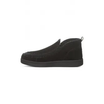 BEARPAW, Ghete slip-on din piele intoarsa, Negru, 36