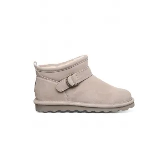 BEARPAW, Ghete slip-on din piele intoarsa Petite, Gri deschis, 37