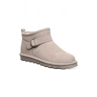 BEARPAW, Ghete slip-on din piele intoarsa Petite, Gri deschis, 37