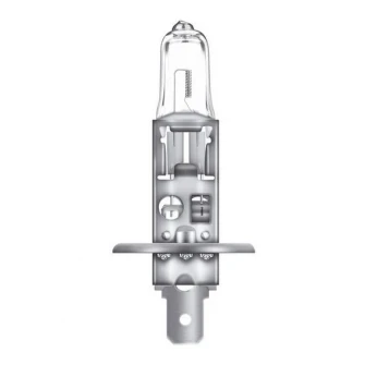 Bec auto far halogen Osram H1 Night Breaker Silver +100%, 55W, 12V, P14.5S, blister 1buc
