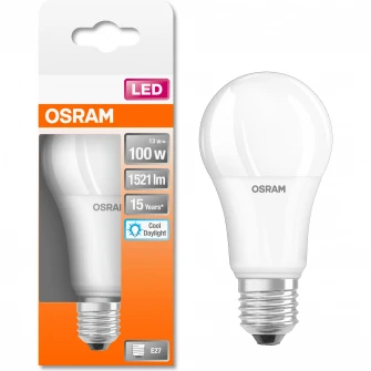 Bec LED Osram LED STAR FR A100 E27, 13W (100W), 1521 lm, lumina rece (6500K), A+