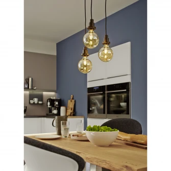 Bec LED OSRAM Vintage 1906 GLOBE LED 52, 6.5 W, E27, lumina calda 2500K, 725 lm, clasa energetica A+, 15 000 ore functionare