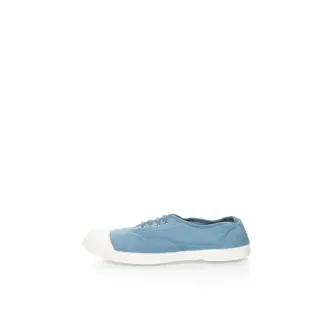 Bensimon, Tenisi albastru prafuit din panza H15004-563, Bleu, 44