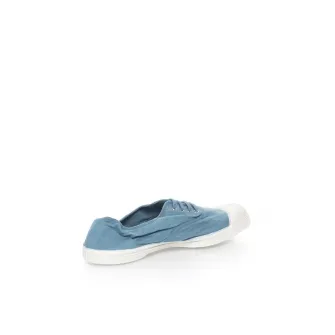 Bensimon, Tenisi albastru prafuit din panza H15004-563, Bleu, 44