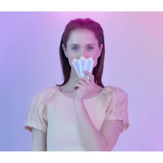 Benzi depilatoare de ceara pentru fata pentru piele sensibila, Veet Expert, 12 bucati