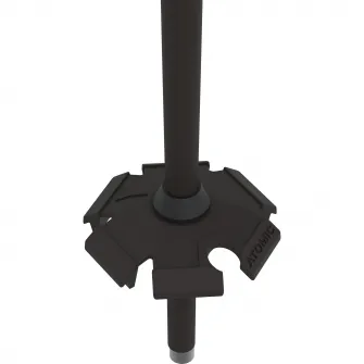 Bete ski Atomic CLOUD, pentru femei, 120 cm, Alb