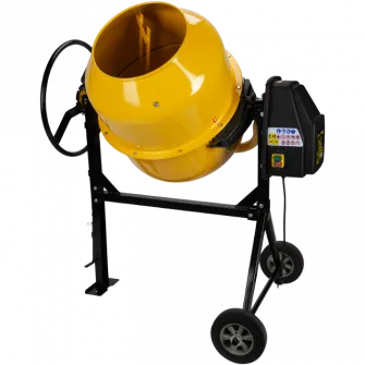 Betoniera BuildXell 681776, 500 W, 125 l volum cuva, 230-240 V, 26.6 RPM, coroana din fonta