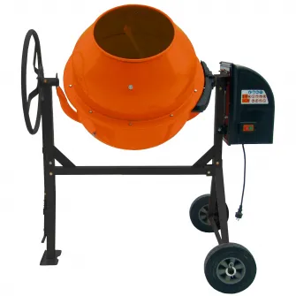 Betoniera profesionala Evotools, 800 W, 180 L, bi-material fonta si otel