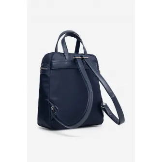 Beverly Hills Polo Club, Rucsac cu fermoar si buzunar frontal, Bleumarin