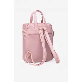 Beverly Hills Polo Club, Rucsac cu fermoar si buzunar frontal, Roz
