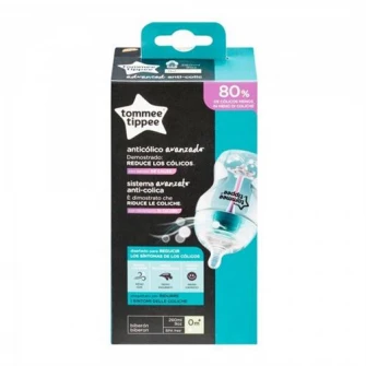 Biberon Advanced Anti-colic Tommee Tippee 260 ml, cu Sistem de Ventilatie