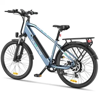 Bicicleta electrica oras Ulzomo Metro 26 E-bike, Albastru