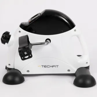 Bicicleta exercitii recuperare, reabilitare TECHFIT PED3, Calculator antrenament, 14 trepte intensitate, Pedalare in ambele sensuri