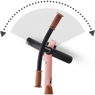 Bicicleta fara pedale Kinderkraft 2WAY NEXT, rose pink