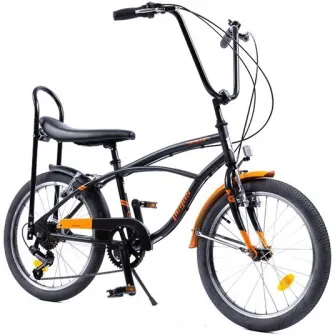 Bicicleta Pegas Strada Mini 7S, 20 inch, negru