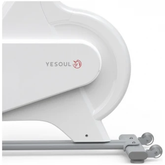 Bicicleta spinning smart Yesoul M1, rezistenta magnetica, greutate maxima utilizator 100 kg, alb