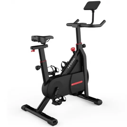 Bicicleta spinning Yesoul C1A, suport pentru display, rezistenta magnetica, negru