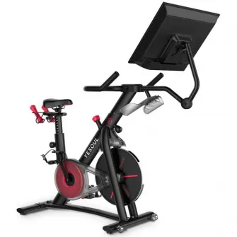 Bicicleta spinning YESOUL G1MAX cu display 32” si aplicatie mobila, negru