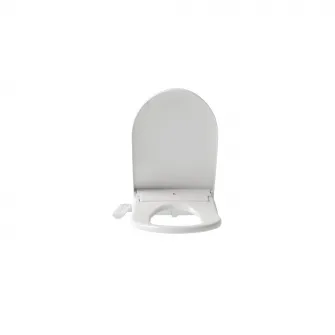 Bideu electric Living Solutions DIB U830, sezut incalzit, apa incalzita instant, posibilitatea reglarii pozitiei tijei, functie de hidromasaj, clisma, uscare cu aer cald la final