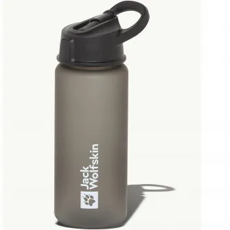 Bidon hidratare cu pai Jack Wolfskin Saima Straw 0.7L, asphalt