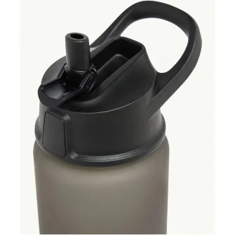 Bidon hidratare cu pai Jack Wolfskin Saima Straw 0.7L, asphalt