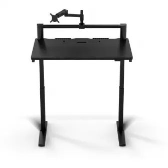 Birou gaming Corsair Platform:4 Elevate, inaltime reglabila electric, brat pentru monitor inclus, In-Desk USB Power, Negru